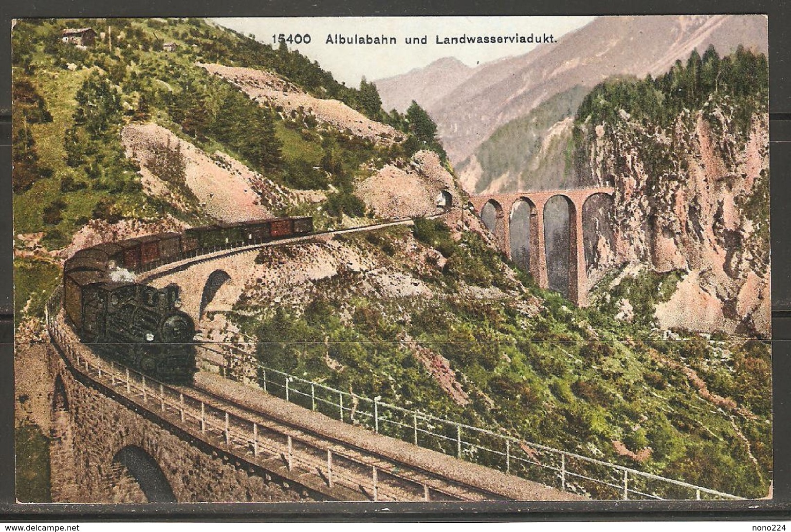 Carte P / Chemins De Fer Suisse ) - Trains