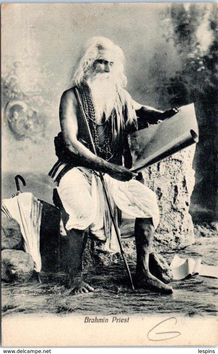 ASIE - INDE -- Brahmin Priest - India