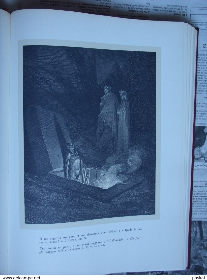 La Divine Comédie De Dante Alighieri D'après L'édition Originale De 1861 - Autres & Non Classés