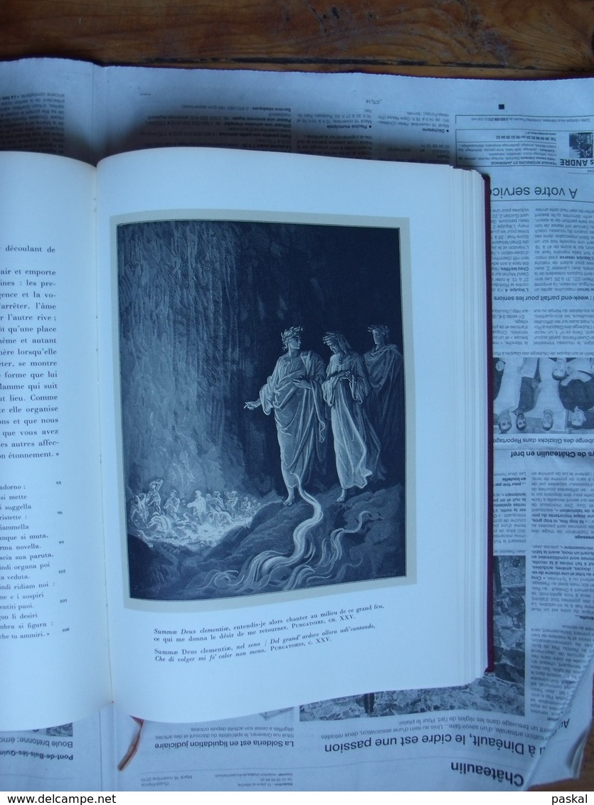 La divine comédie de Dante Alighieri d'après l'édition originale de 1861