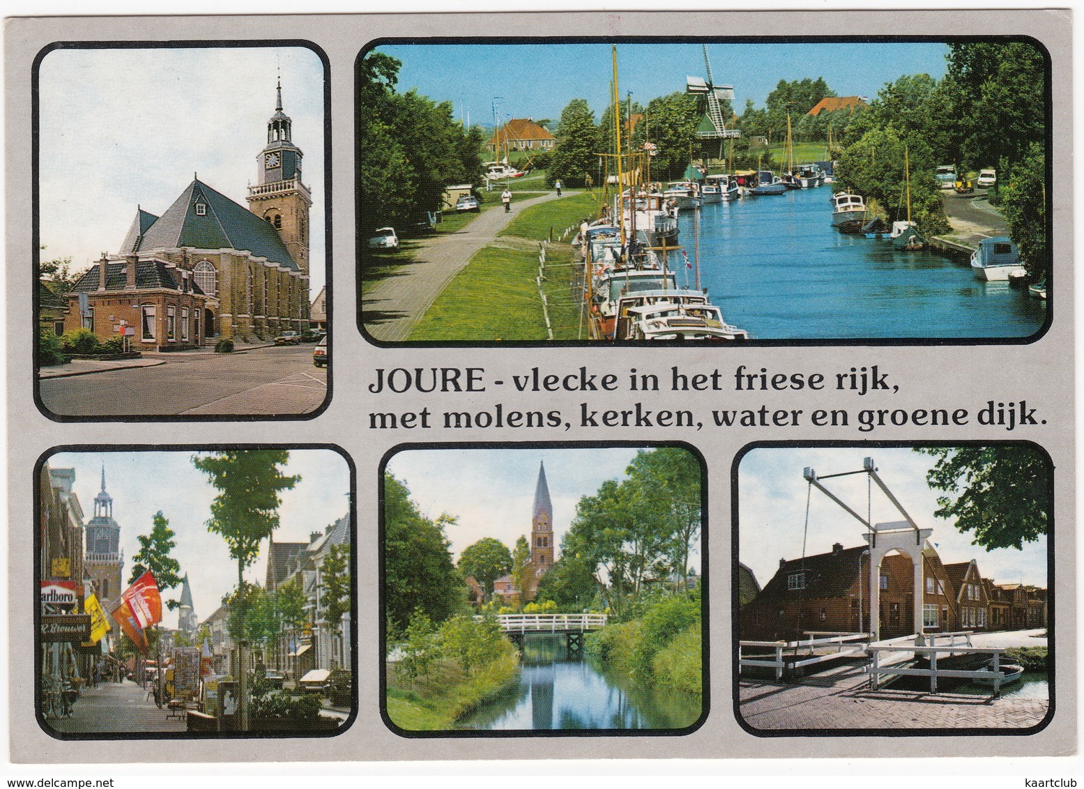 Joure - 'vlecke In Het Friese Rijk...' - Watersport - (Friesland) - 'MARLBORO' & 'GLADSTONE' - Joure