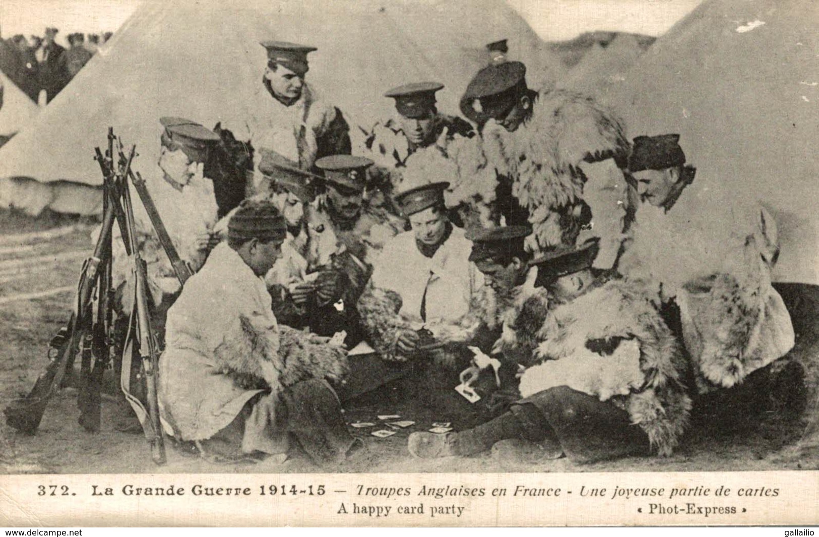 TROUPES ANGLAISES EN FRANCE - Oorlog 1914-18