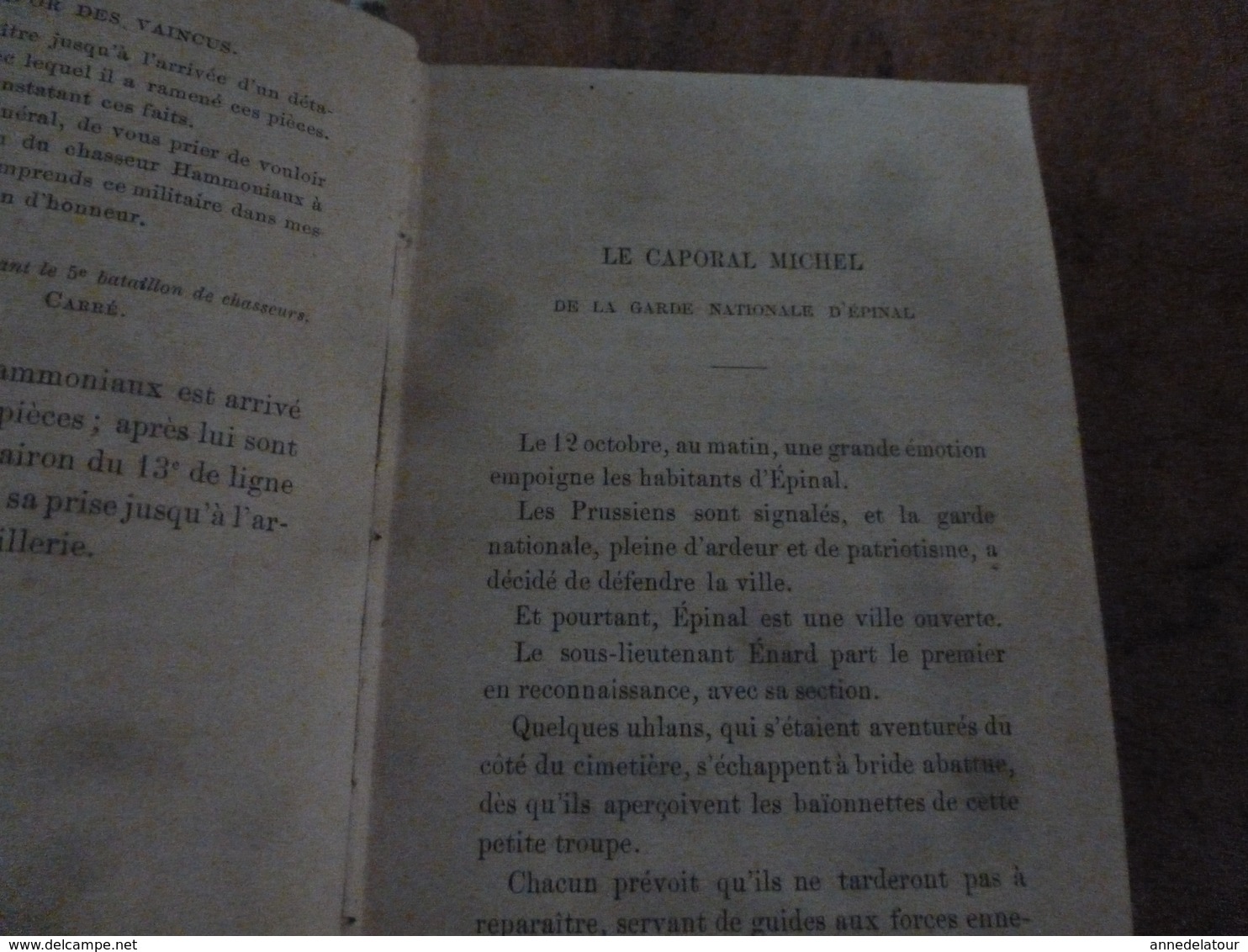 1888 LES HÉROS de la DÉFAITE , récits de la guerre de 1870- 1871 ,par Joseph Turquan (nombreuses annotations à la main)