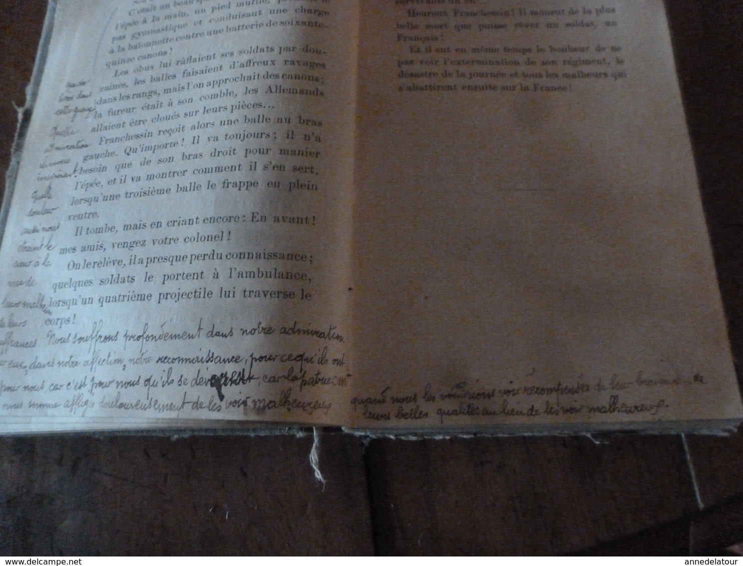 1888 LES HÉROS de la DÉFAITE , récits de la guerre de 1870- 1871 ,par Joseph Turquan (nombreuses annotations à la main)