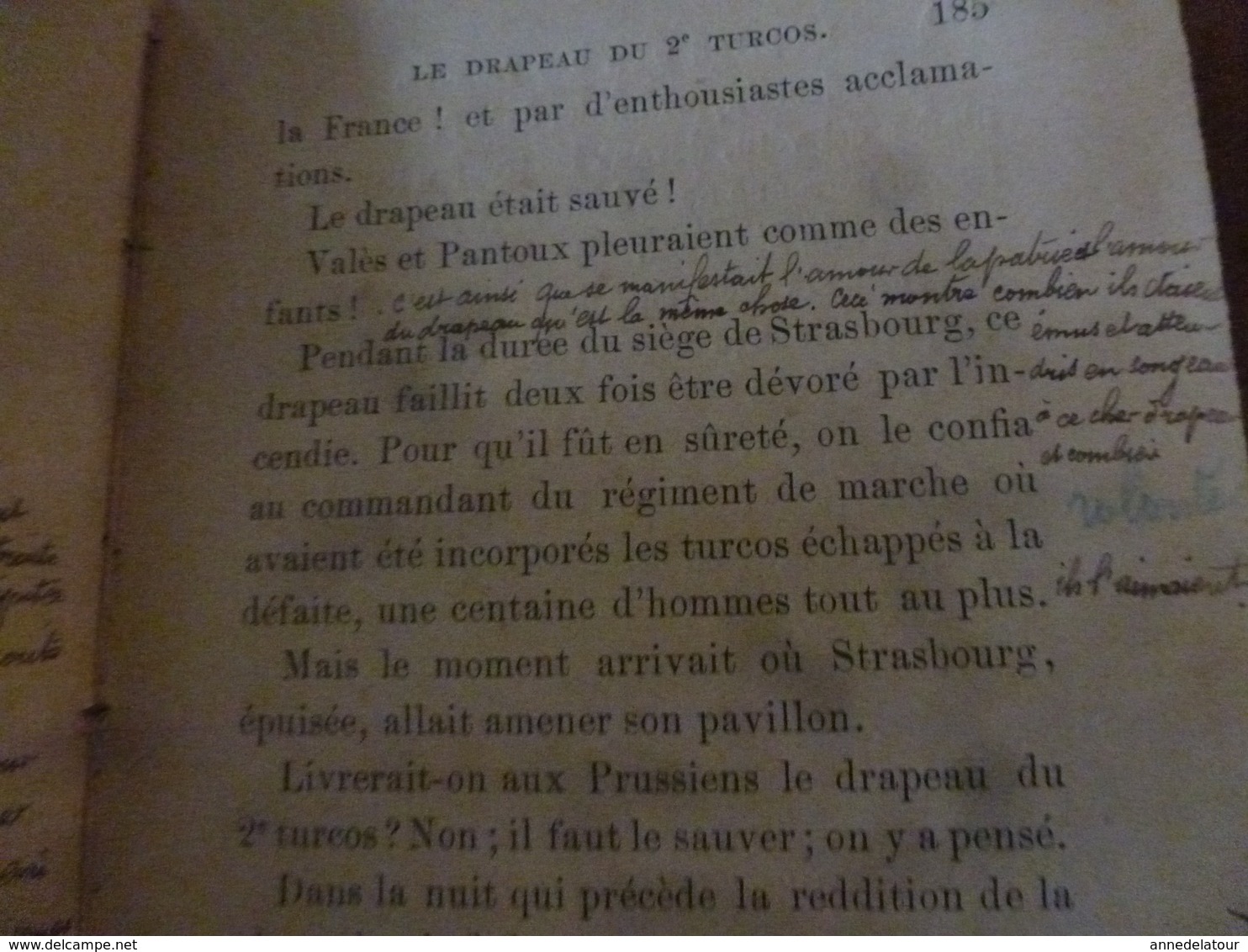 1888 LES HÉROS de la DÉFAITE , récits de la guerre de 1870- 1871 ,par Joseph Turquan (nombreuses annotations à la main)