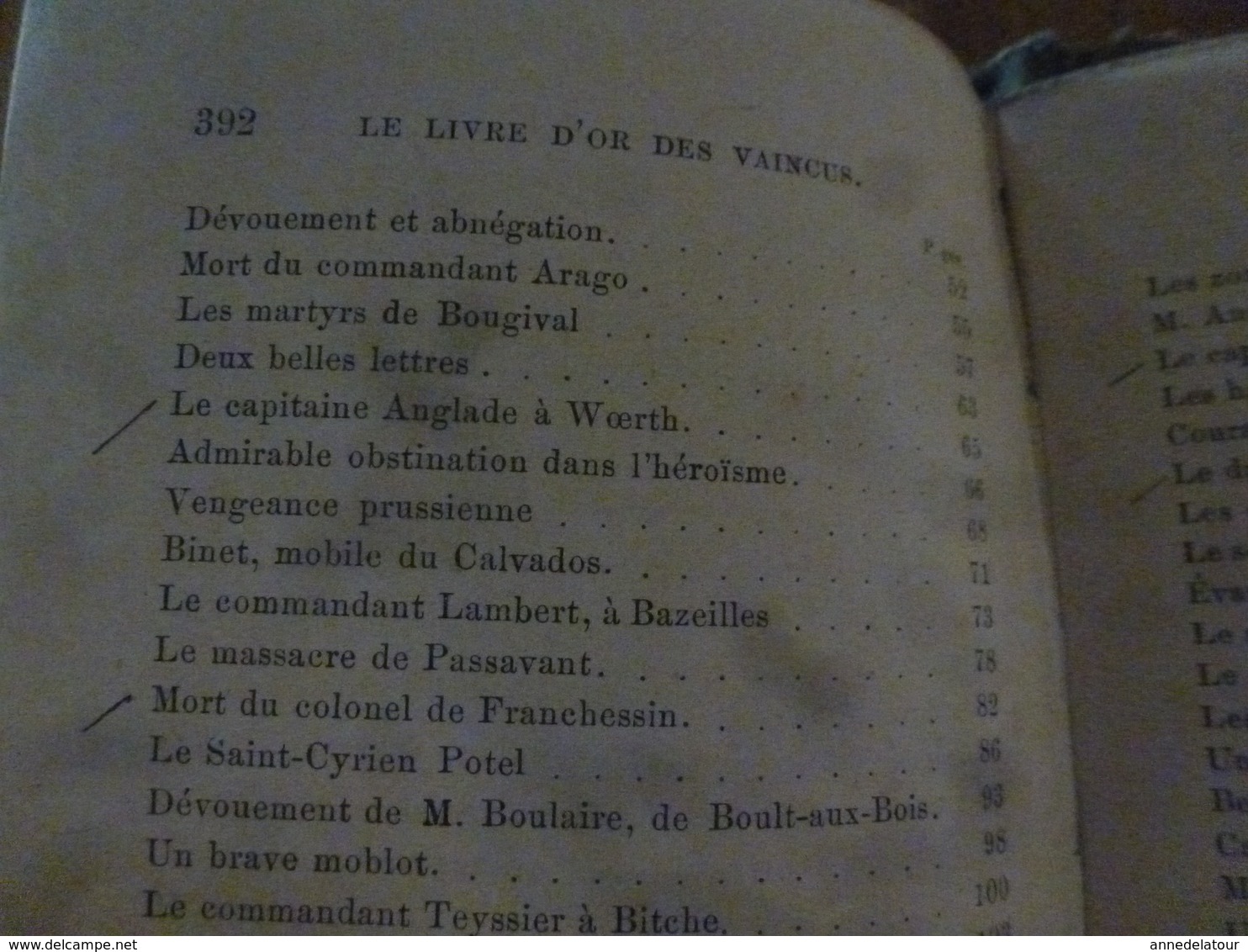 1888 LES HÉROS de la DÉFAITE , récits de la guerre de 1870- 1871 ,par Joseph Turquan (nombreuses annotations à la main)