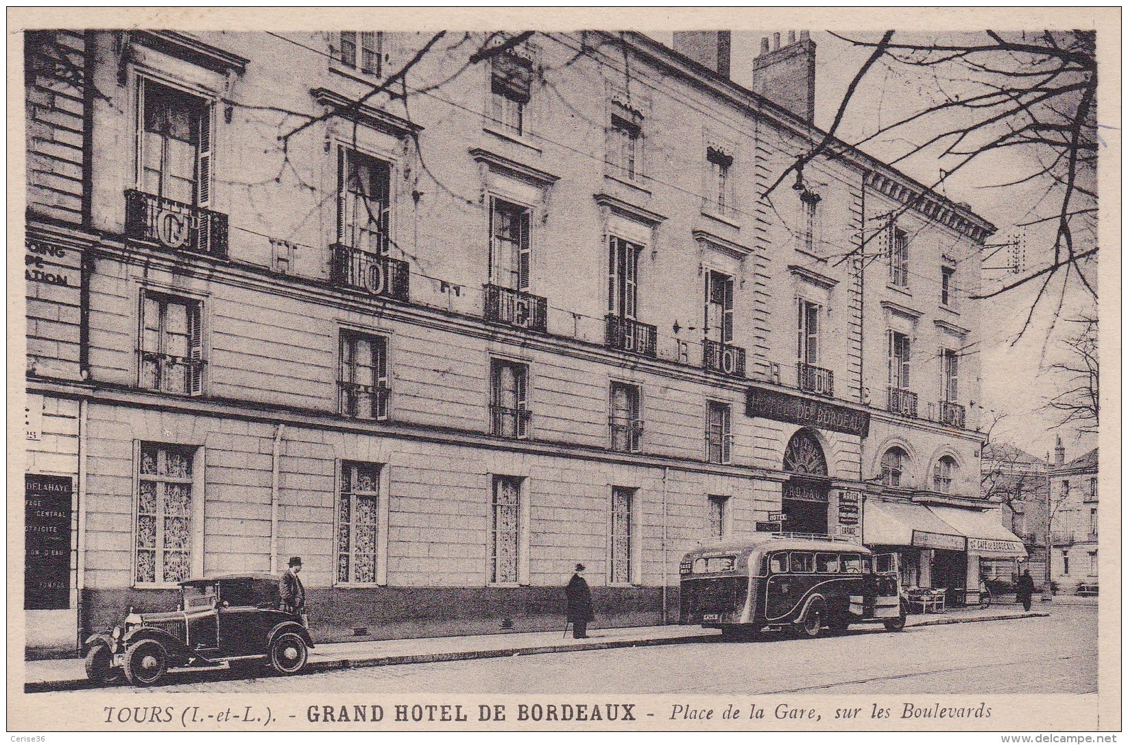 Tours Grand Hôtel De Bordeaux Place De La Gare - Tours