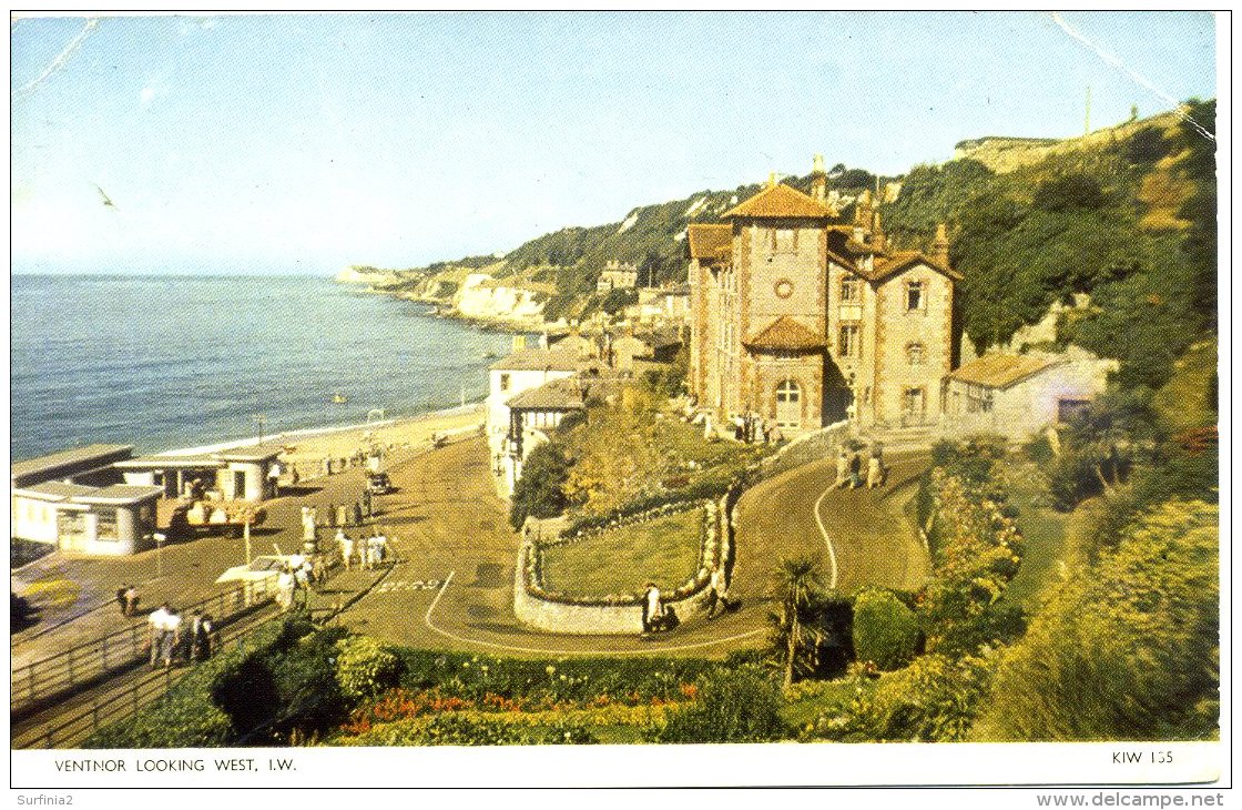 IOW - VENTNOR - LOOKING WEST - NIGH KIW 135 - Ventnor