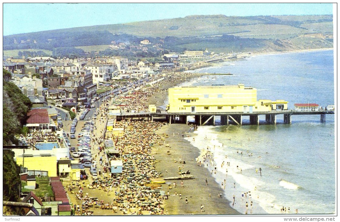 IOW - SANDOWN, ESPLANADE AND BEACH - NIGH KIW 369 - Sandown