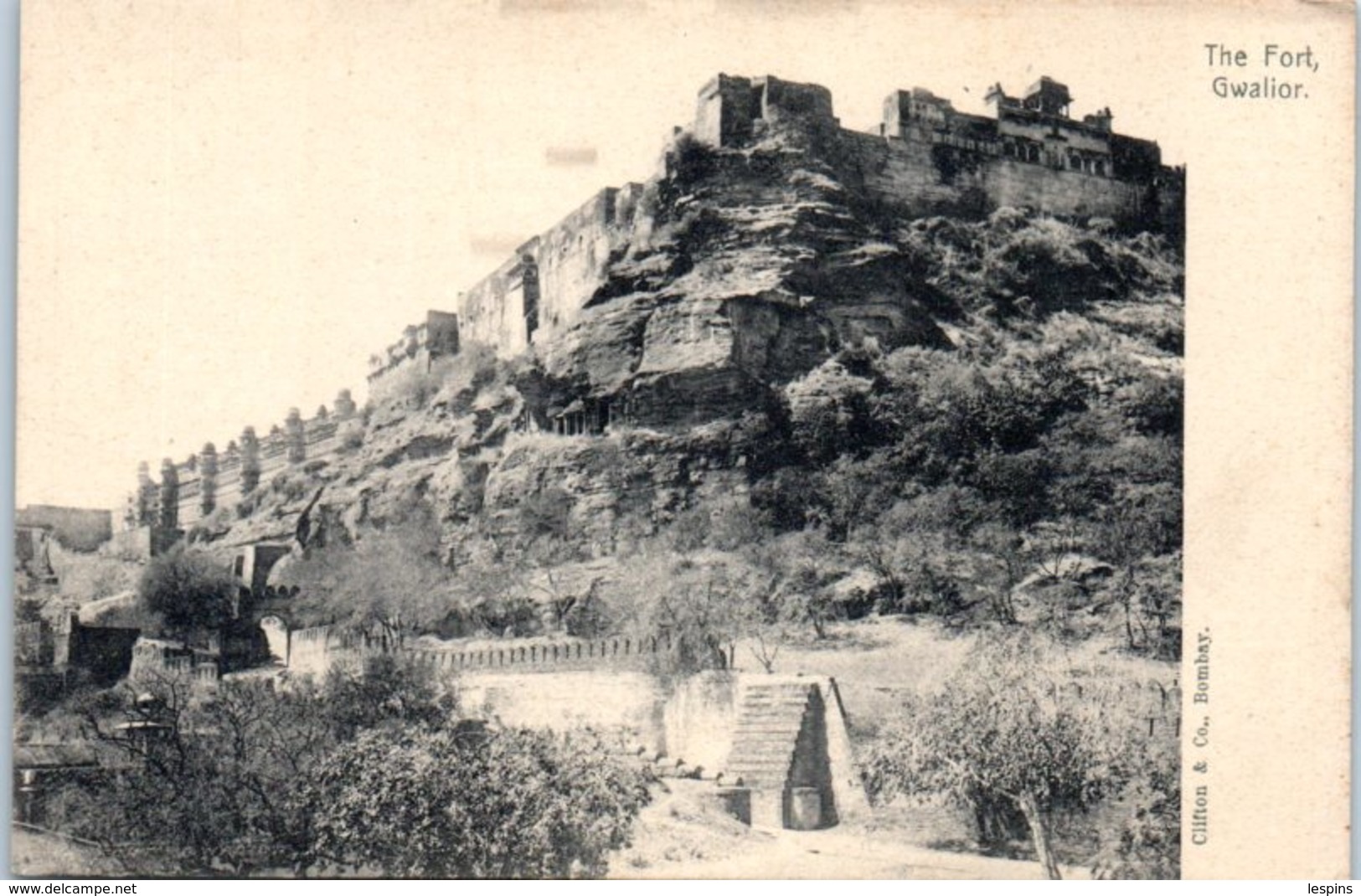ASIE - INDE -- The Fort Gwalior - India