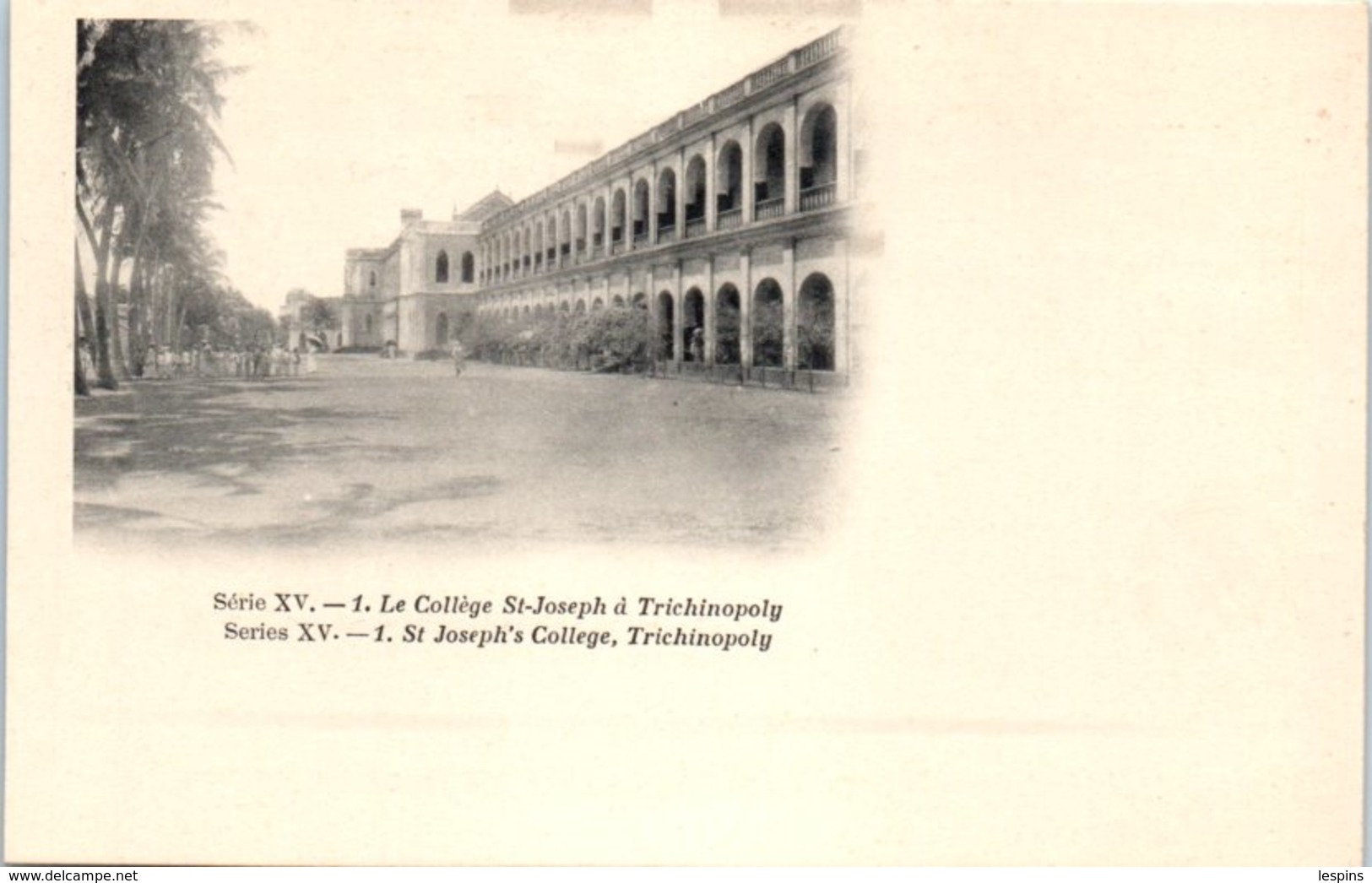 ASIE - INDE -- Le Collège St Joseph à  Trichinopoly - Inde