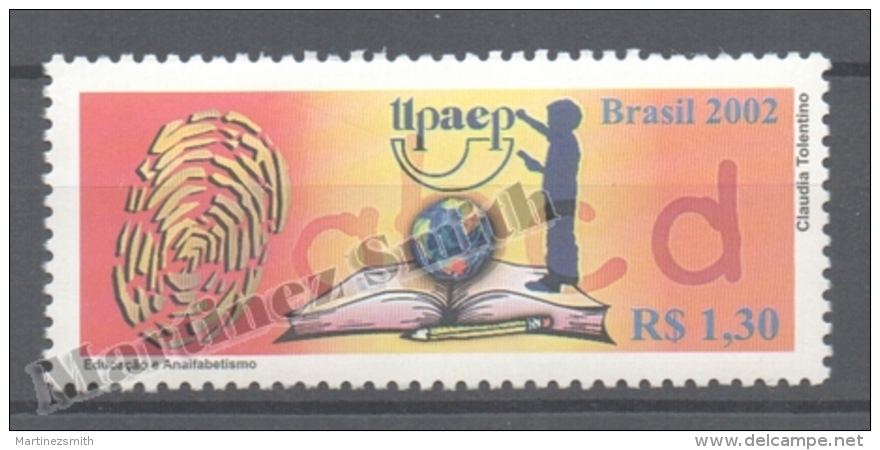 Bresil - Brazil - Brasil 2002 Yvert 2801, América UPAEP, Education - MNH - Neufs