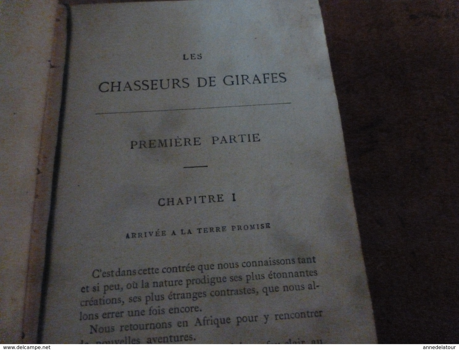 1896   LES CHASSEURS DE GIRAFES,  par Mayne- Reid              Collection Hetzel