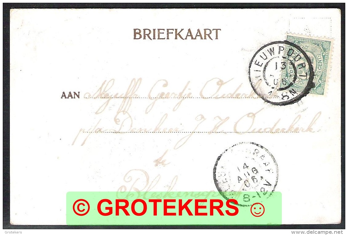 &rsquo;s-HERTOGENBOSCH Bosch Van Drakenstein Fontein 1906 Met Grootrondstempel NIEUWPOORT - 's-Hertogenbosch