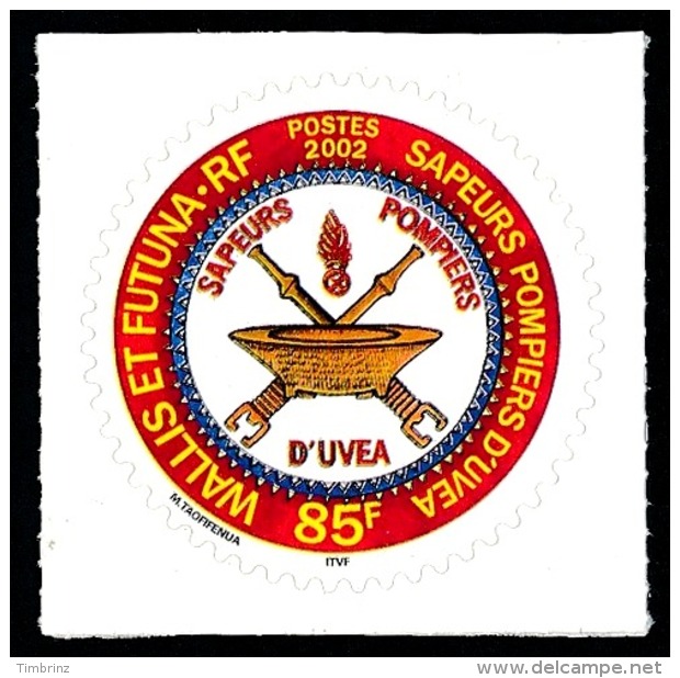 WALLIS ET FUTUNA 2002 - Yv. 567 ** TB  Cote= 2,40 EUR - Auto-adhésif. Sapeurs Pompiers  ..Réf.W&amp;F22015 - Unused Stamps