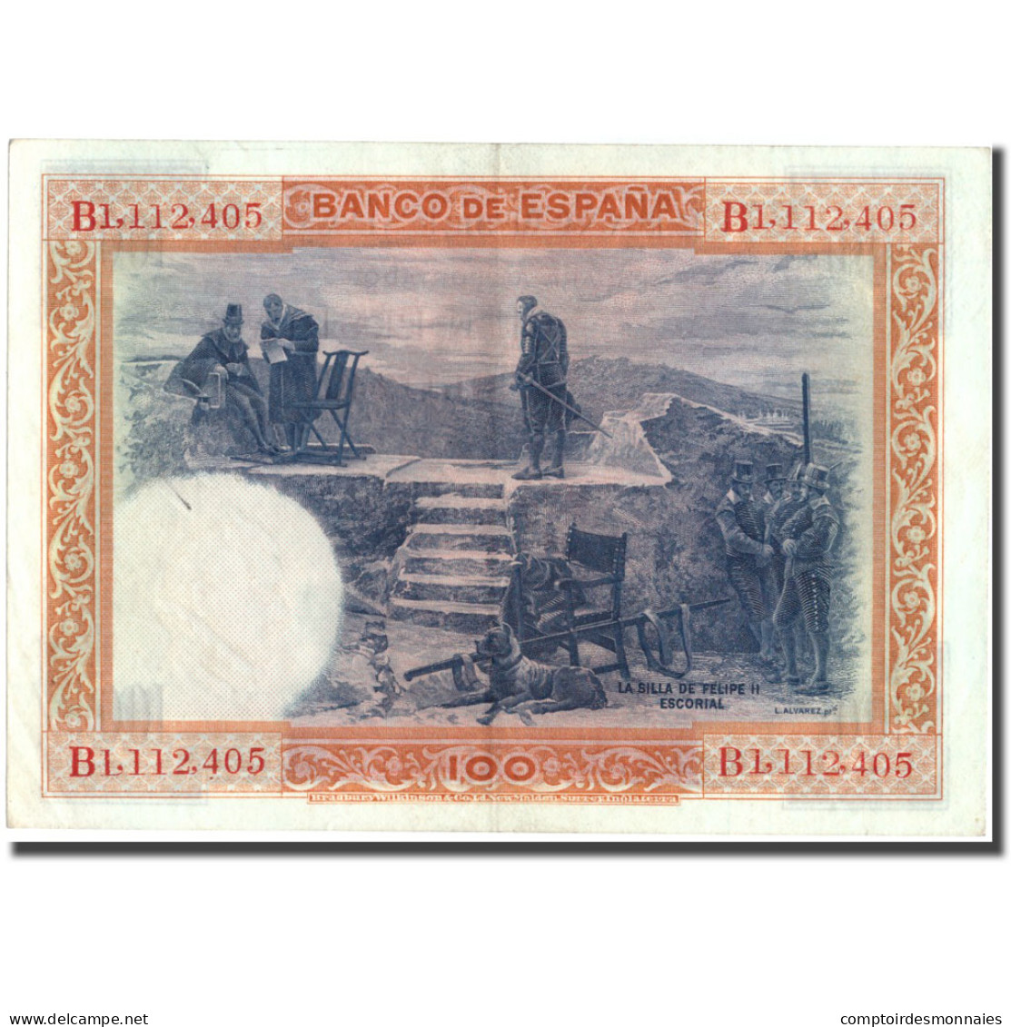 Billet, Espagne, 100 Pesetas, 1925, 1925-07-01, KM:69b, TTB+ - 100 Pesetas