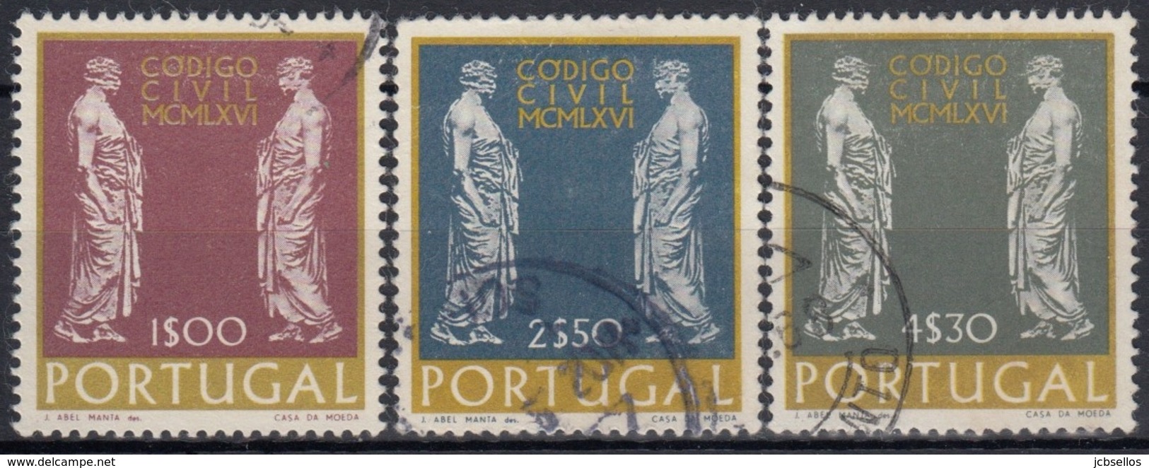 PORTUGAL 1967 Nº 1014/16 USADO - Usado