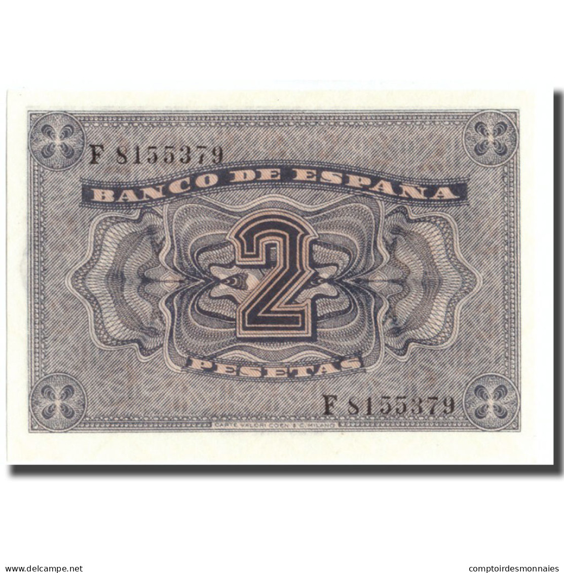 Billet, Espagne, 2 Pesetas, 1938, 1938-04-30, KM:109a, NEUF - 1-2 Pesetas