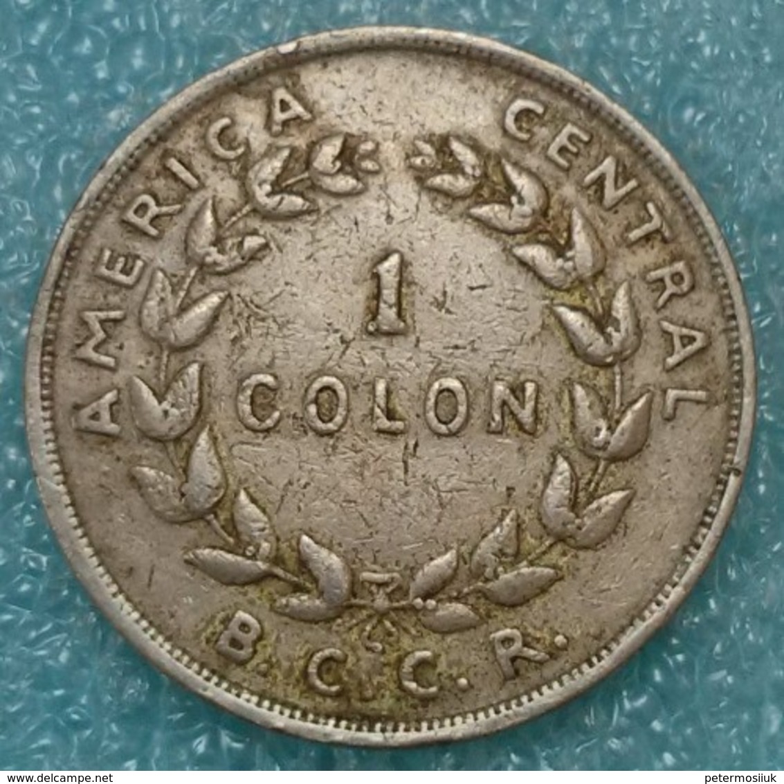 Costa Rica 1 Colón, 1968 - Costa Rica