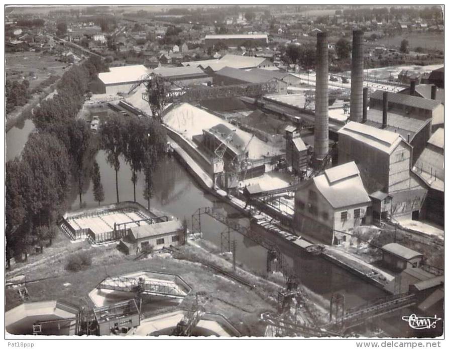 80 - EPPEVILLE : Vue Aérienne D'une USINE ( à Déterminer )  Jolie CPSM Dentelée Grand Format 1979 - Somme INDUSTRIE - Autres & Non Classés