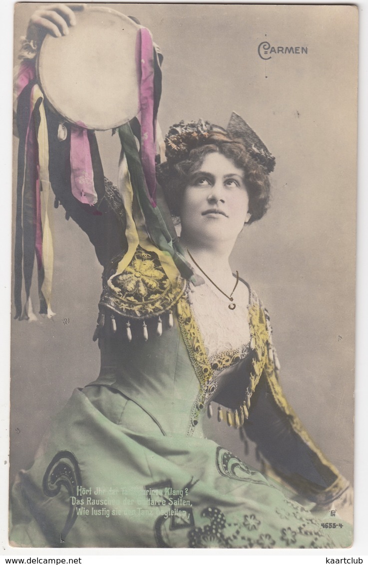 Vrouw / Femme / Frau / Woman - 'CARMEN' - Tamboerijn / Tambourin / Tamburin - Germany - Vrouwen