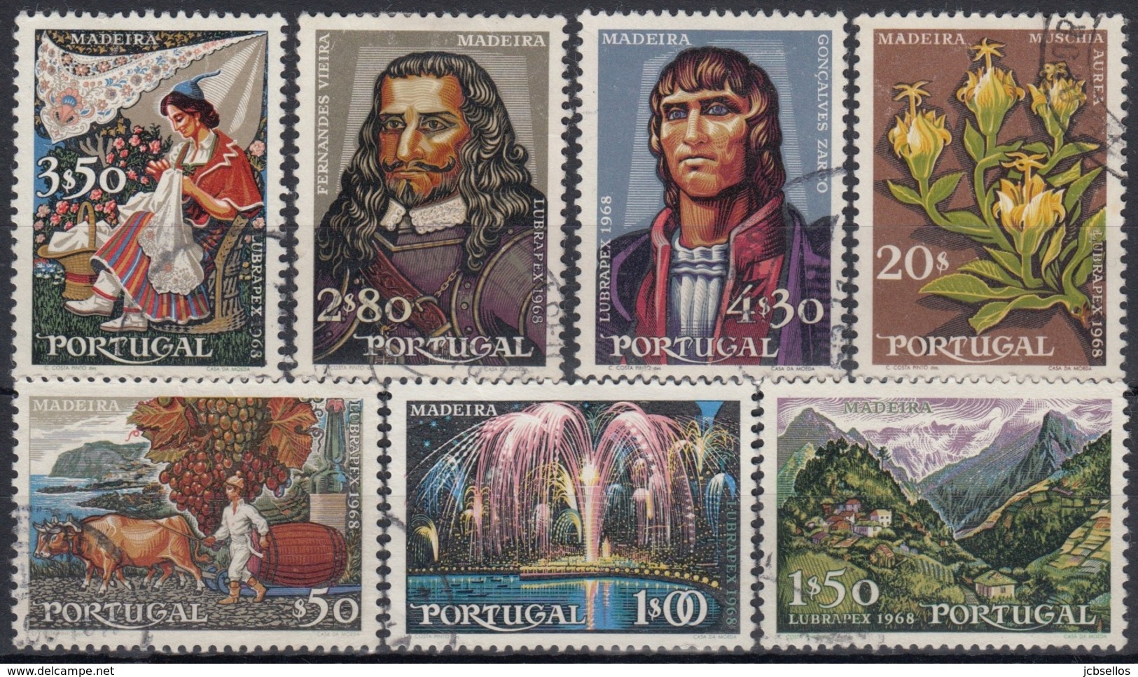 PORTUGAL 1968 Nº 1041/47 USADO - Gebruikt