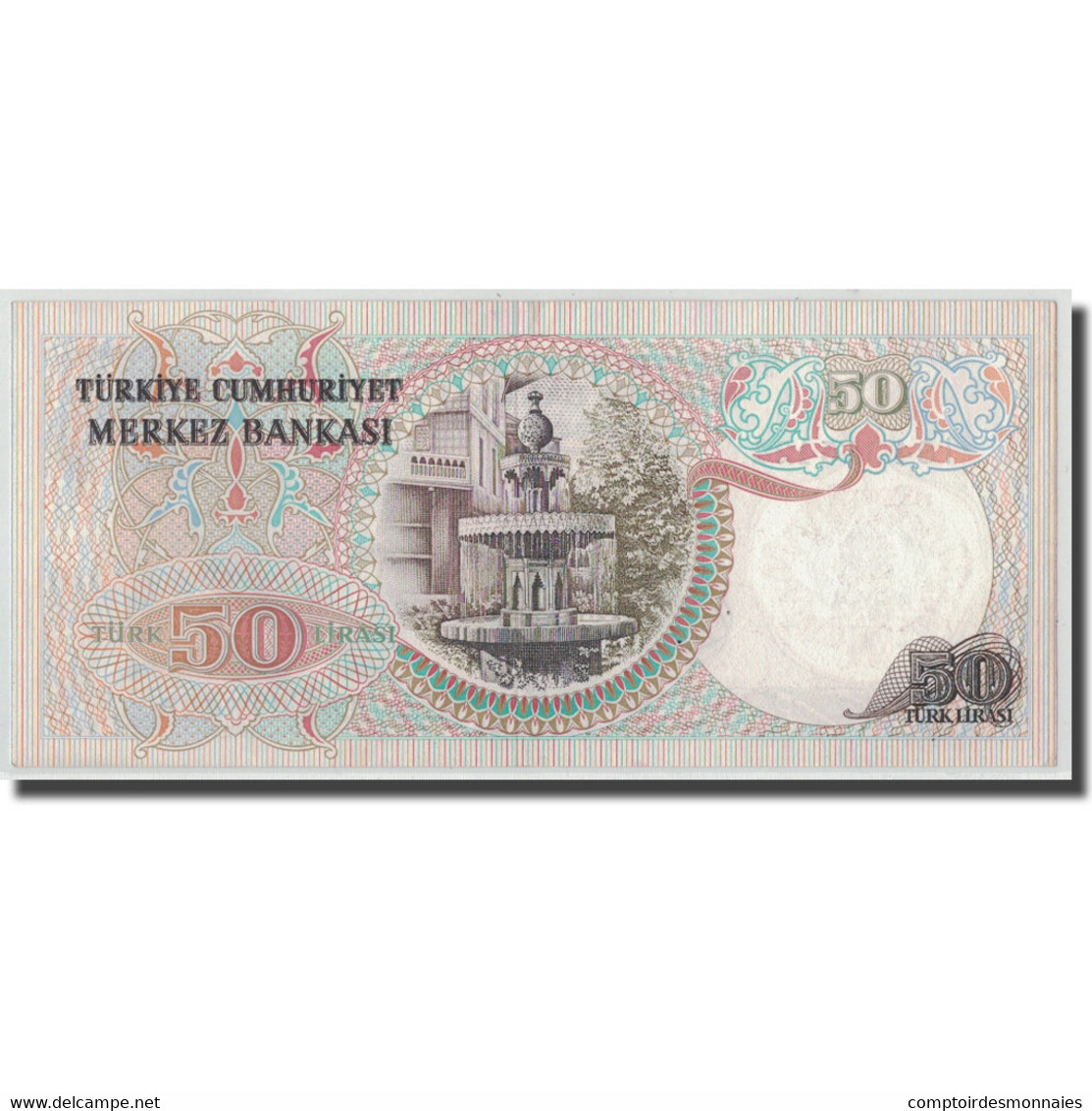 Billet, Turquie, 50 Lira, L.1970, KM:188, SPL - Turkey