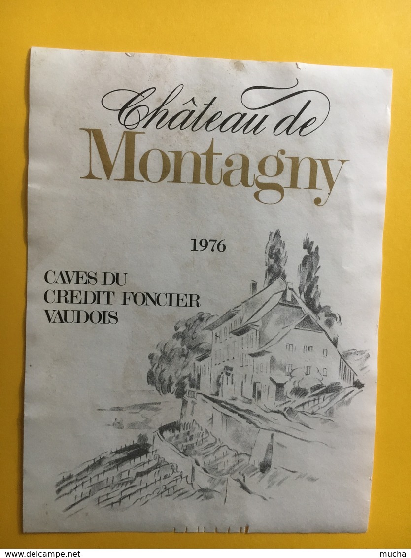 8548 - Château De Montagny 1976/79/89  Caves Du Crédit Foncier Vaudois & 1 Banque Cantonale Suisse - Autres & Non Classés