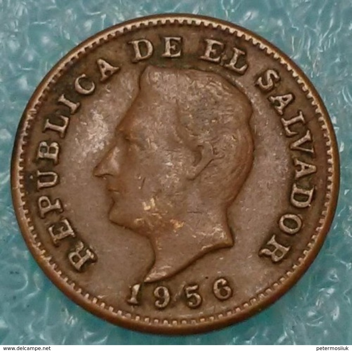 El Salvador 1 Centavo, 1956 -3976 - Salvador