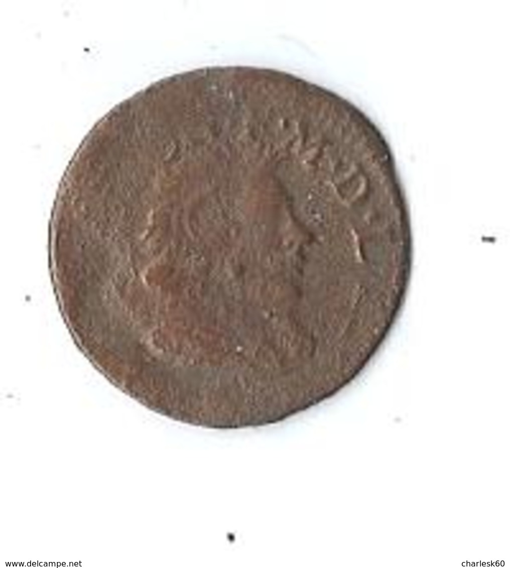 Monnaie France Double Tournois ARDENNES PRINCIPAUTÉ DE SEDAN FRÉDÉRIC MAURICE DE LA TOUR D'AUVERGNE - 1610-1643 Louis XIII Le Juste