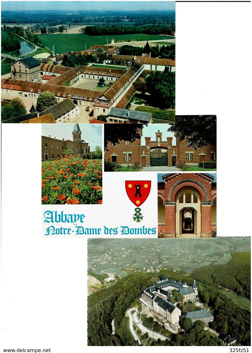 ABBAYES /  Vues Aériennes /  Lot De 45 Cartes Postales Modernes Neuves - 5 - 99 Cartes