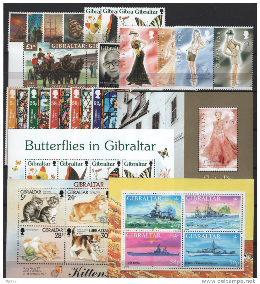 Gibilterra 1997 Annata Completa / Complete Year Set **/MNH VF - Gibilterra