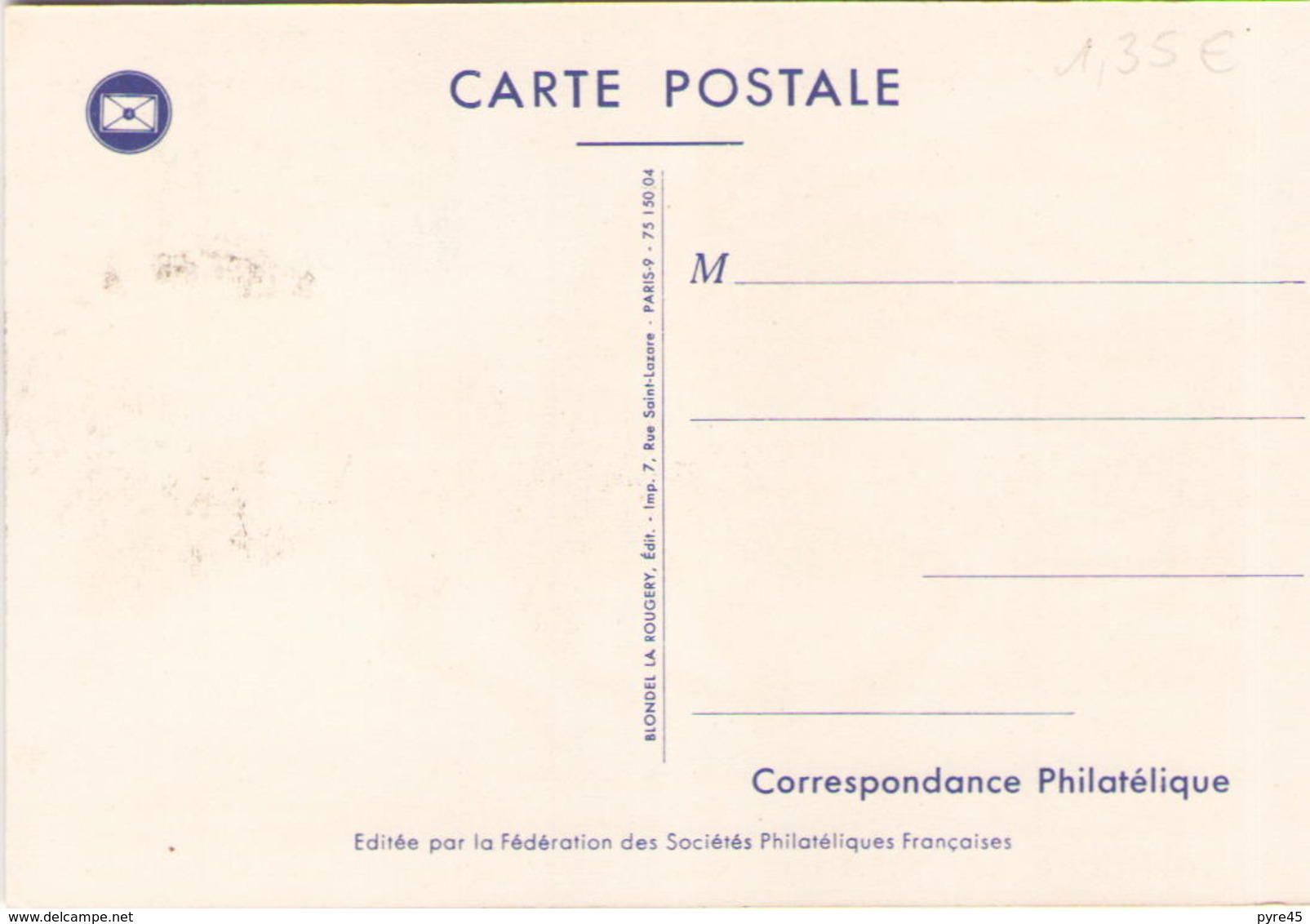 Carte Postale Du 4 Mars 1964 à Donnery " Journée Du Timbre 1964 Courrier à Cheval " - Cachets Commémoratifs