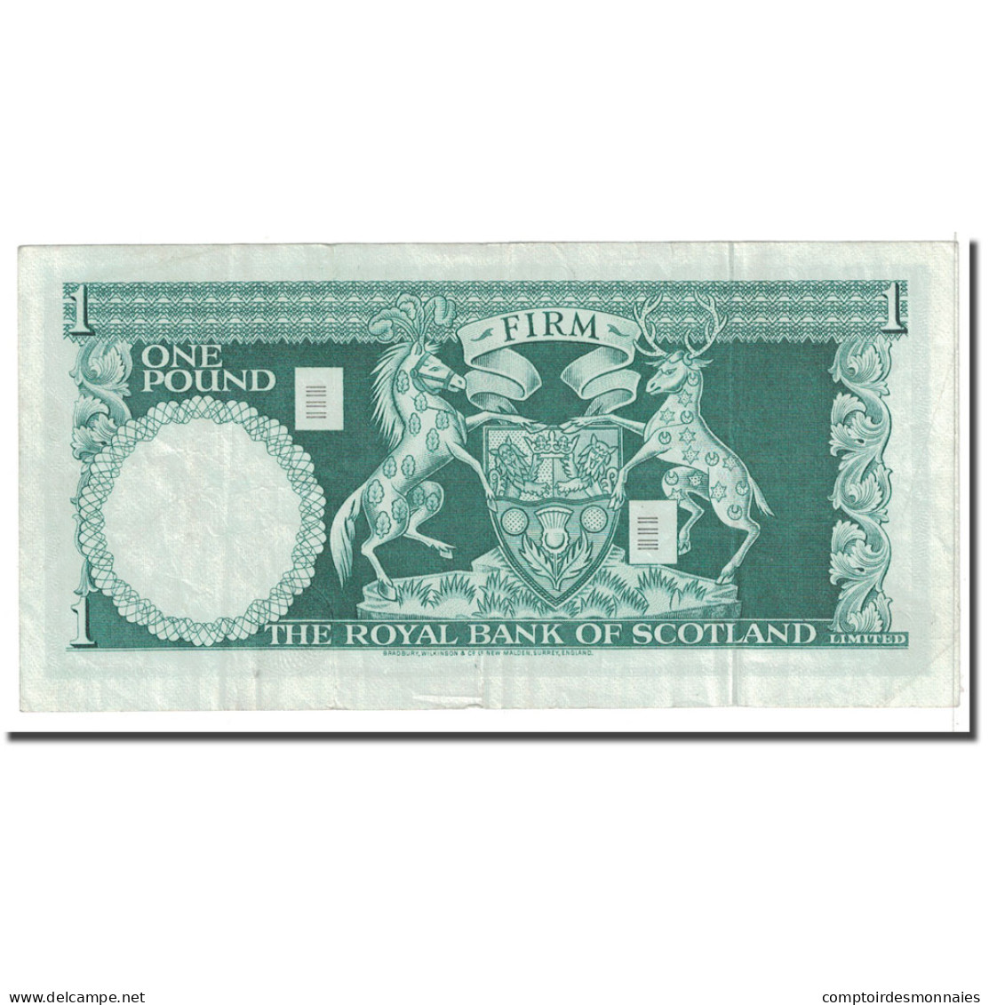 Billet, Scotland, 1 Pound, 1969, 1969-03-19, KM:329a, TTB - 1 Pound