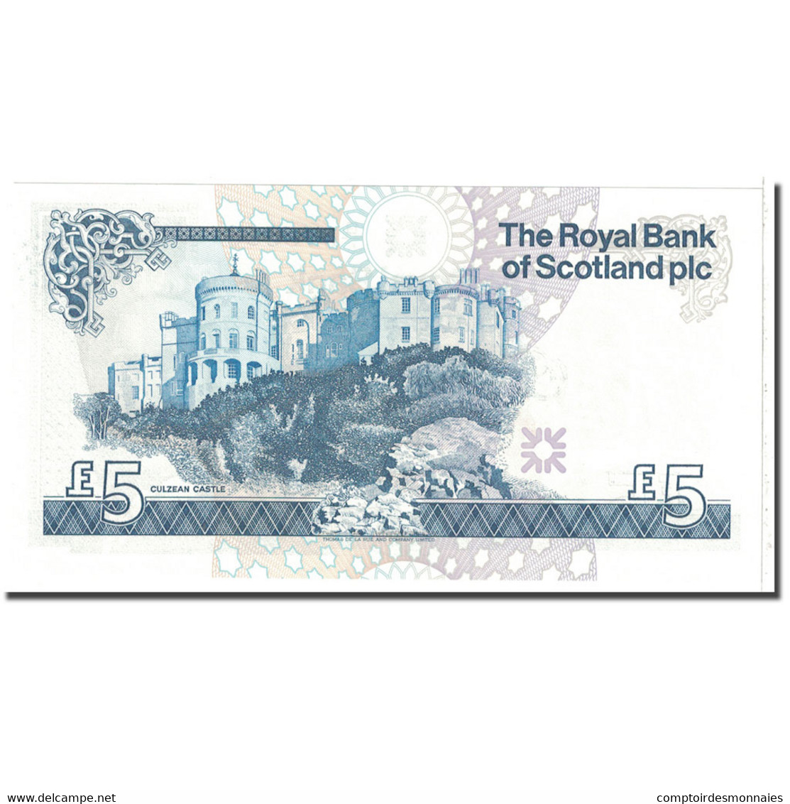 Billet, Scotland, 5 Pounds, 1994, 1994-03-23, KM:352b, SPL - 5 Pounds