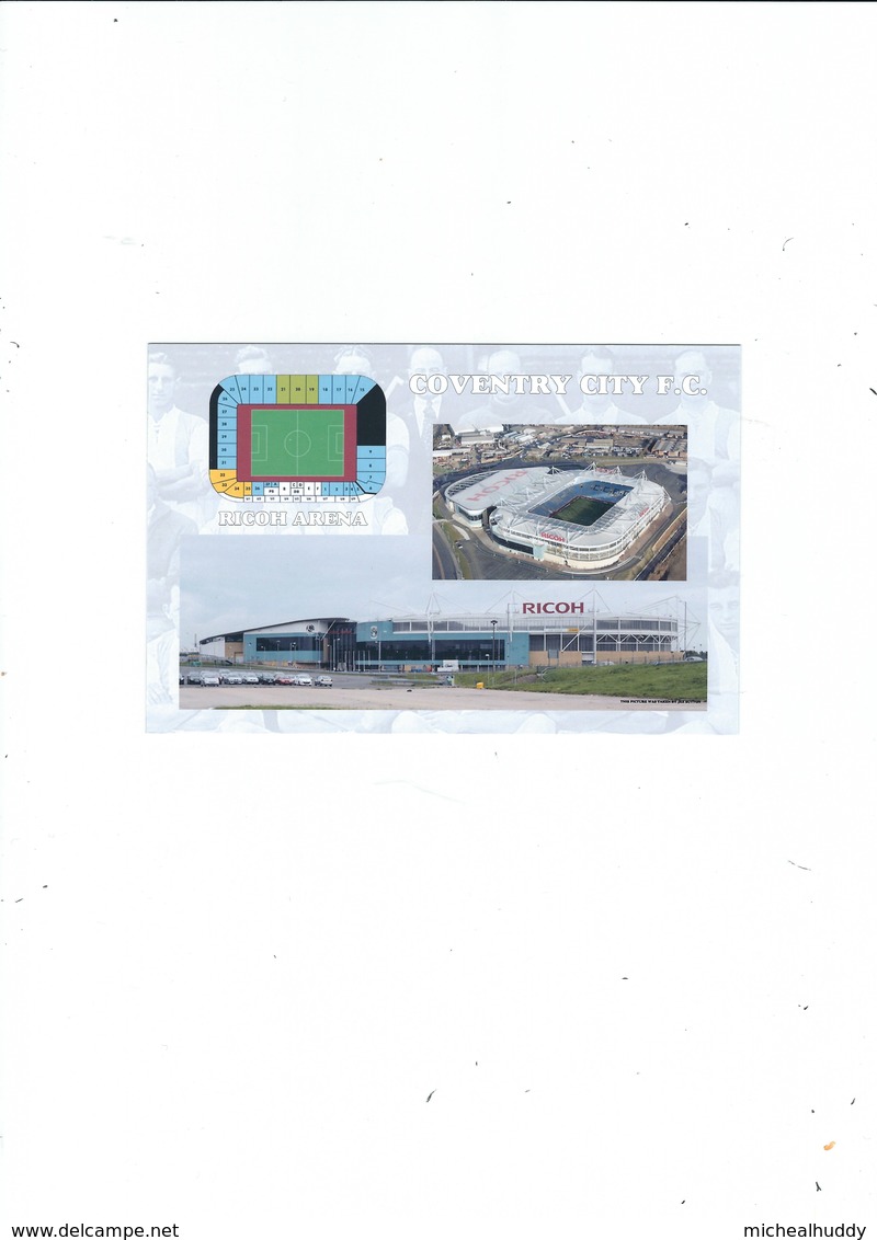 UK FOOTBALL LEAGUE STADIUM RICOH ARENA   HOME OF COVENTRY CITY F.C. - Stadiums