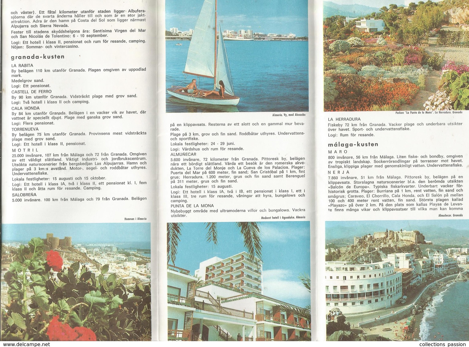 Dépliant Touristique, 24 Pages , COSTA DEL SOL , 3 Scans , Frais Fr :1.95 E - Dépliants Touristiques