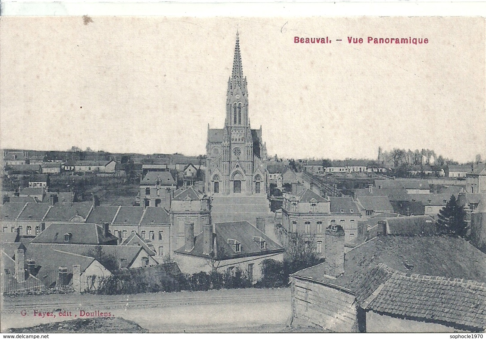 SOMME - 80 - BEAUVAL - Vue Panoramique - Beauval