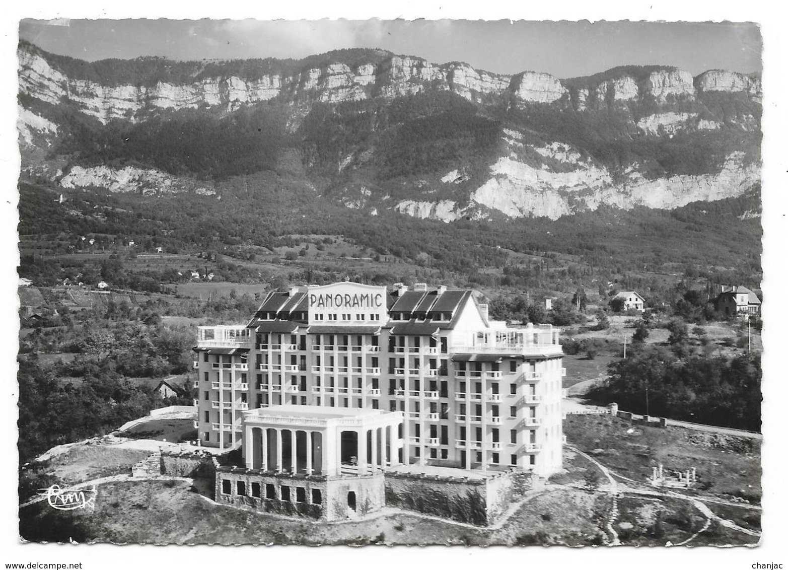 Cpsm: 73 AIX LES BAINS (ar. Chambéry) Résidence Du Panoramic Et Chaîne Du Mont Revard (Vue Aérienne) CIM N° 21775 - Aix Les Bains