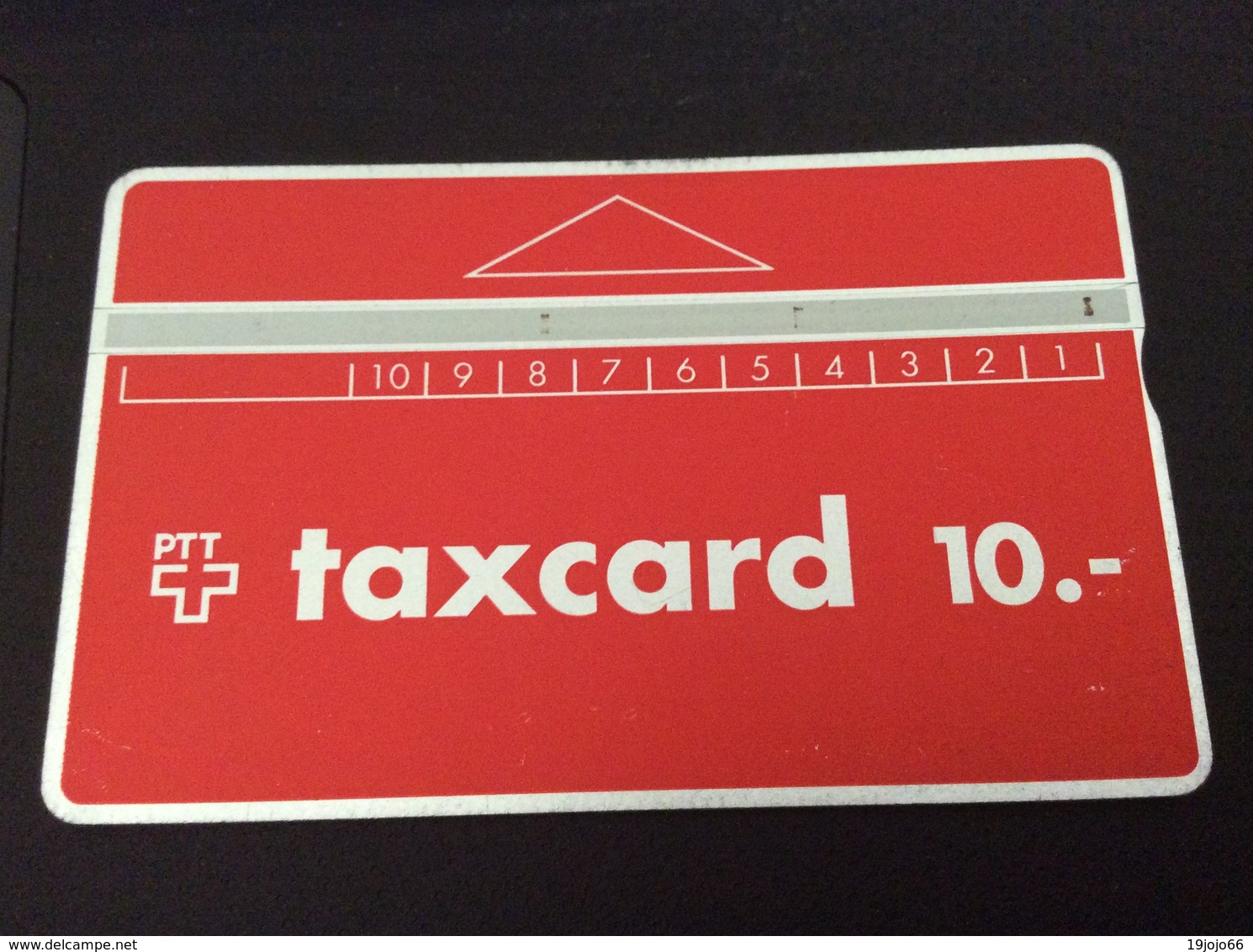 Low Price: 10 Sfr. Taxcard Red - Nr. 904B - Fine Used - Schweiz