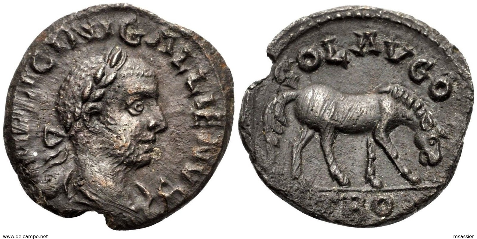 Gallienus 5,23 G (Bellinger A 451) - L'Anarchie Militaire (235 à 284)