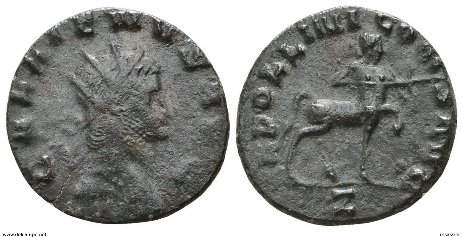 Gallienus 2,77 G (RIC 163, Z - Cohen 72) - L'Anarchie Militaire (235 à 284)