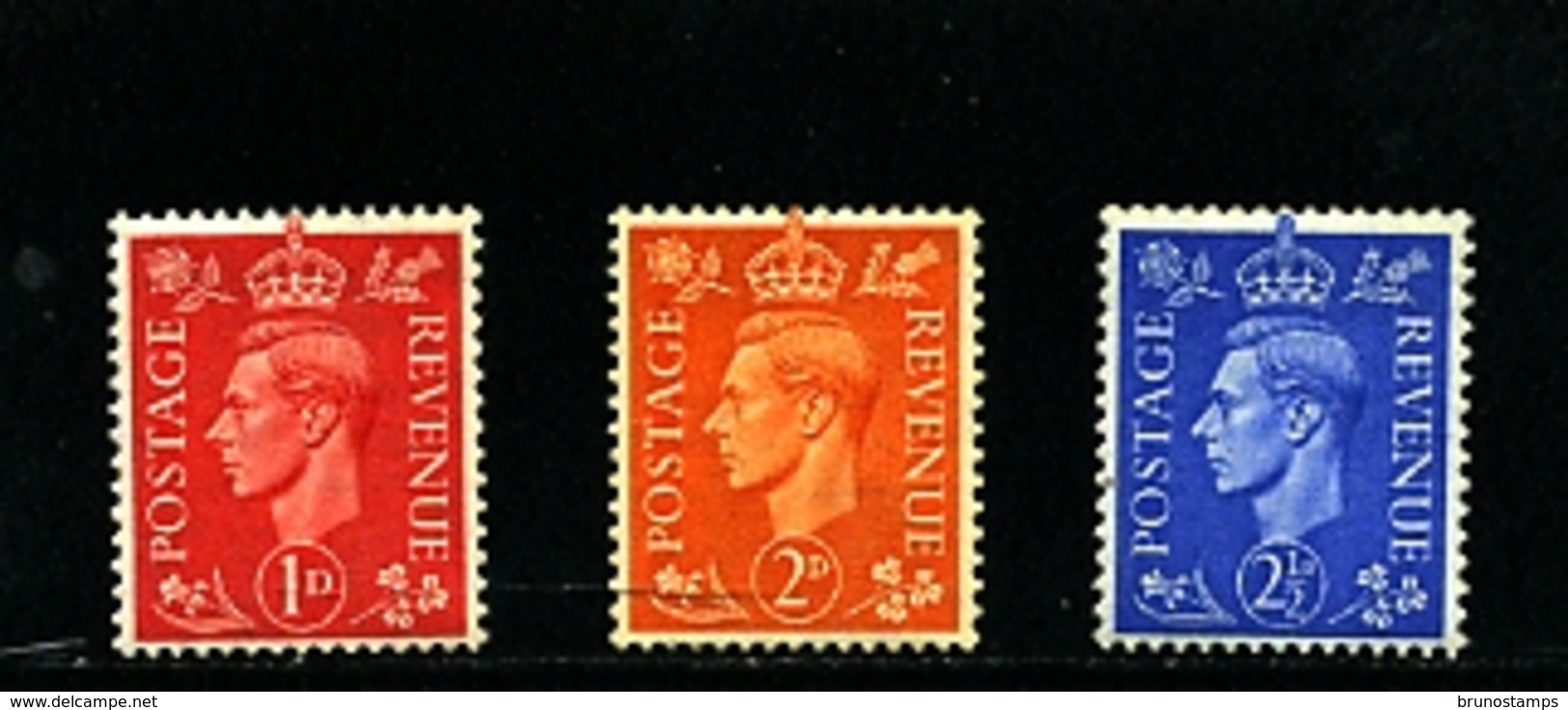 GREAT BRITAIN - 1941-42  KGVI  LIGHT COLOURS SET WATERMARK SIDEWAYS  MINT NH - Nuevos