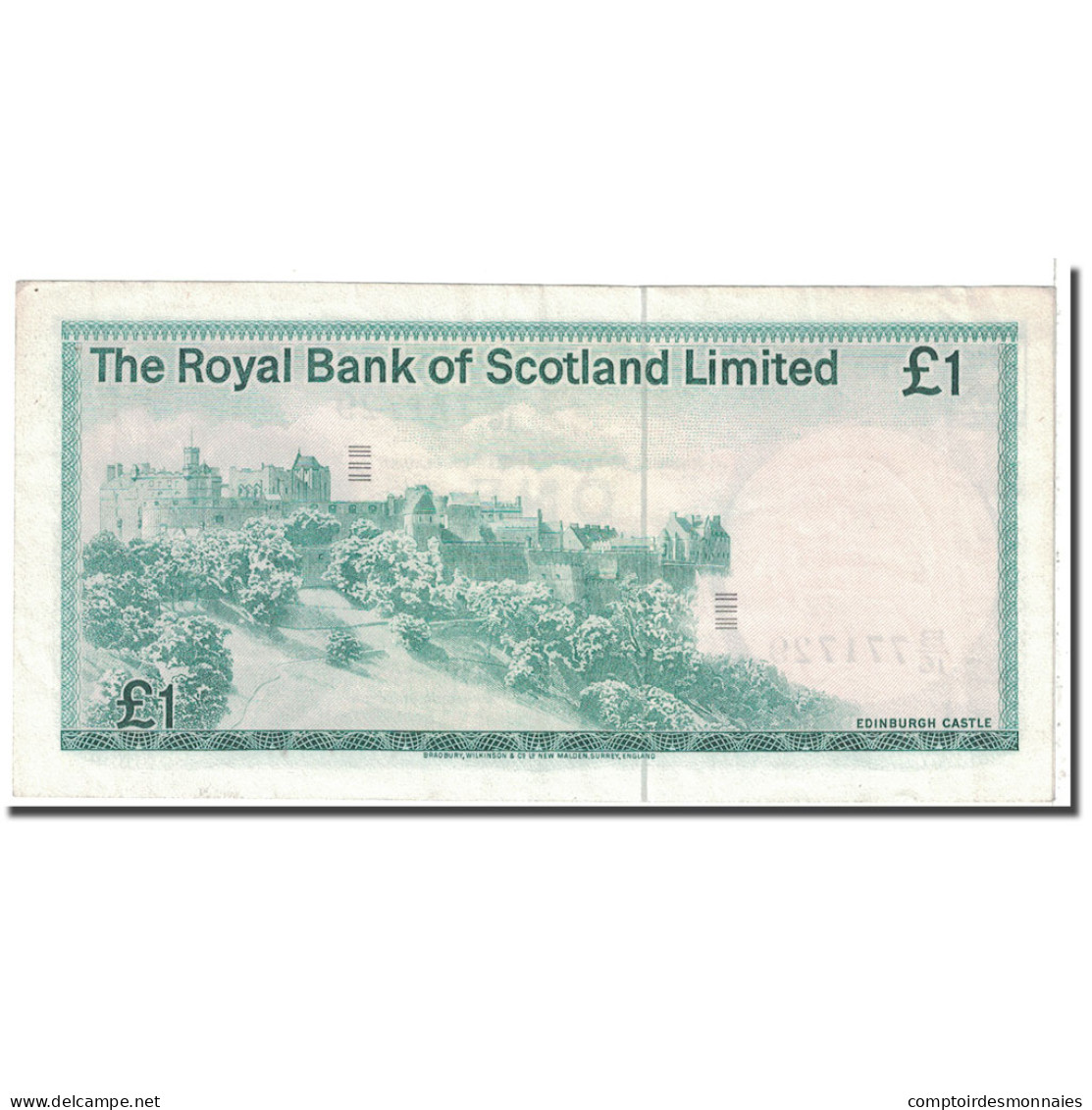 Billet, Scotland, 1 Pound, 1976, 1976-05-03, KM:336a, TTB - 1 Pond