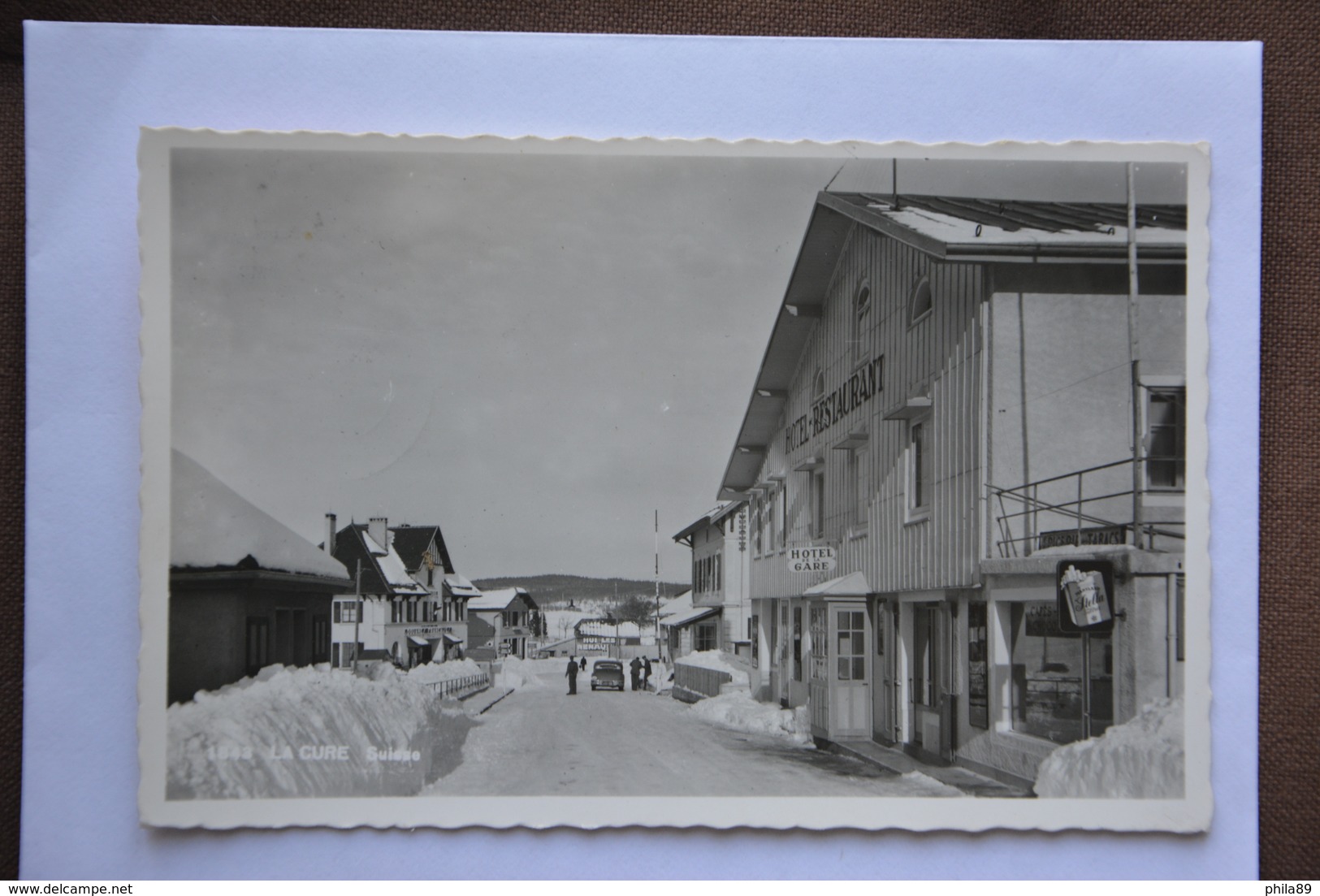 La CURE-(suisse)-hotel De La Gare-controle Douane - Autres & Non Classés