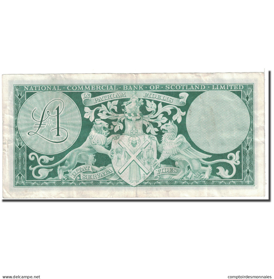 Billet, Scotland, 1 Pound, 1962, 1962-11-01, KM:269a, TTB - 1 Pond