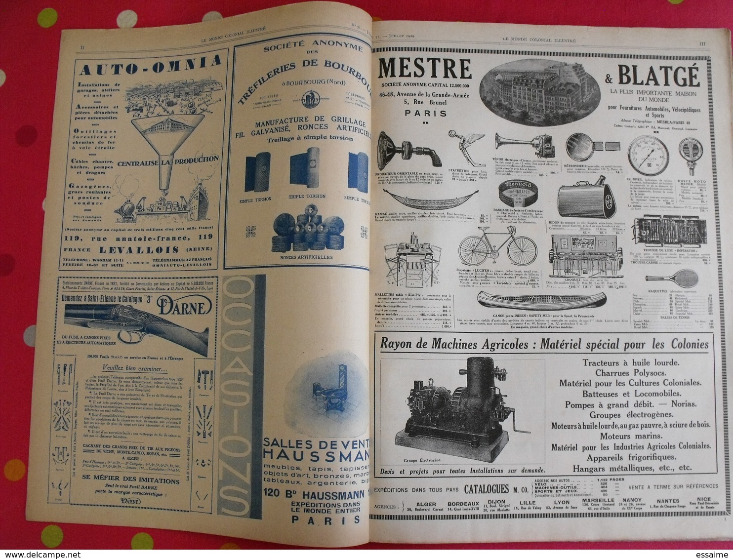 Le Monde Colonial Illustré N° 71 De 1929. Heard Mers Australes Saint-paul Kerguelen Madagascar Réunion Comores Indochine - Autres & Non Classés