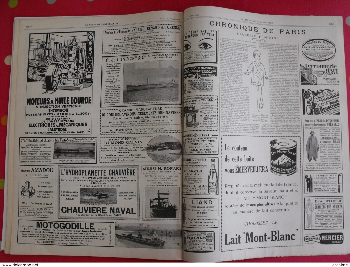 le monde colonial illustré n° 71 de 1929. heard mers australes saint-paul kerguelen madagascar réunion comores indochine