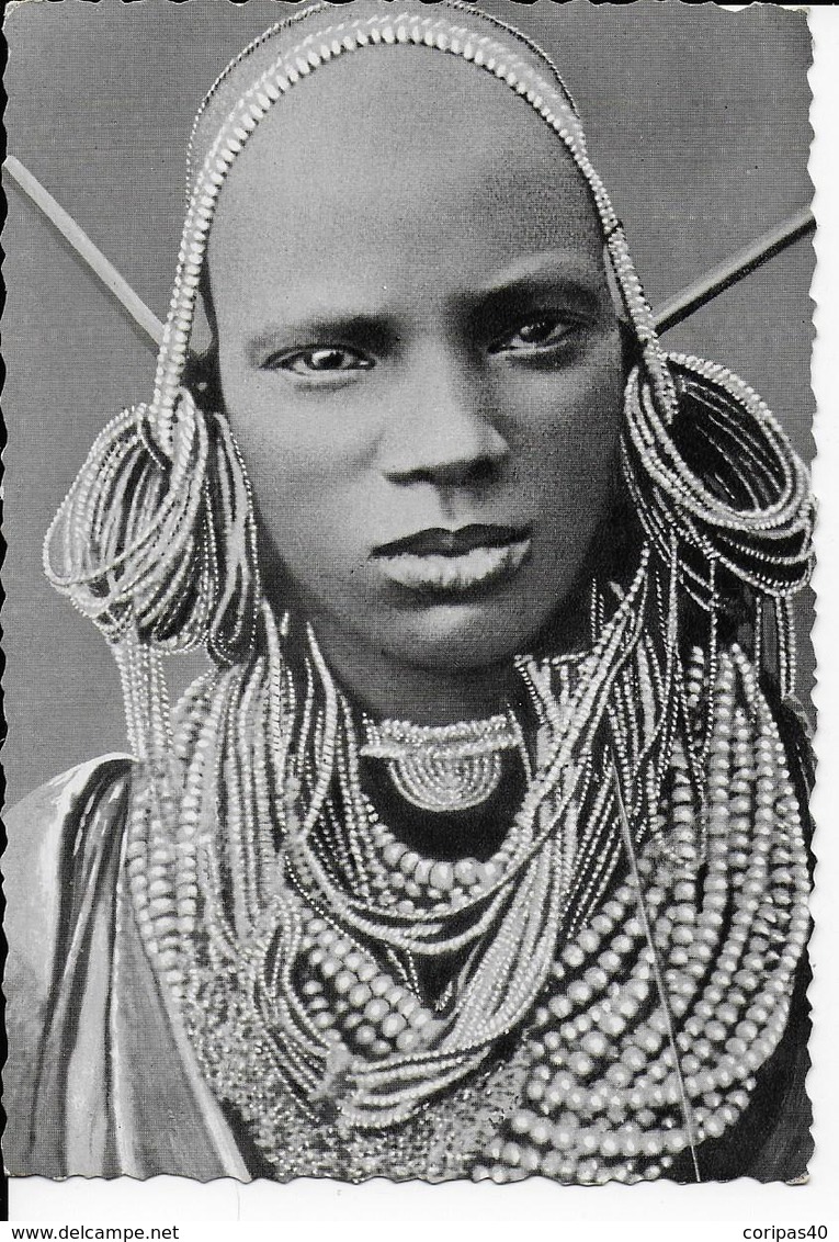 Tbelle Cpa Photo Tanzanie -Zanzibar- Une Jeune Fille Kikuyu - - Tanzanie