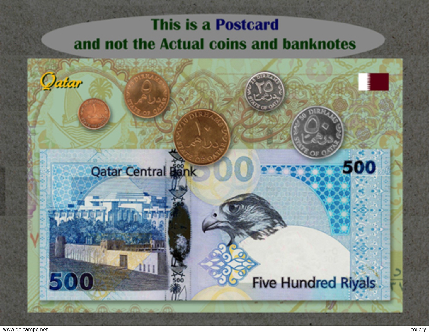 Qatar Circulating Coins And Currency 2013 (Monnaies Et Billets), Katar - Monete (rappresentazioni)